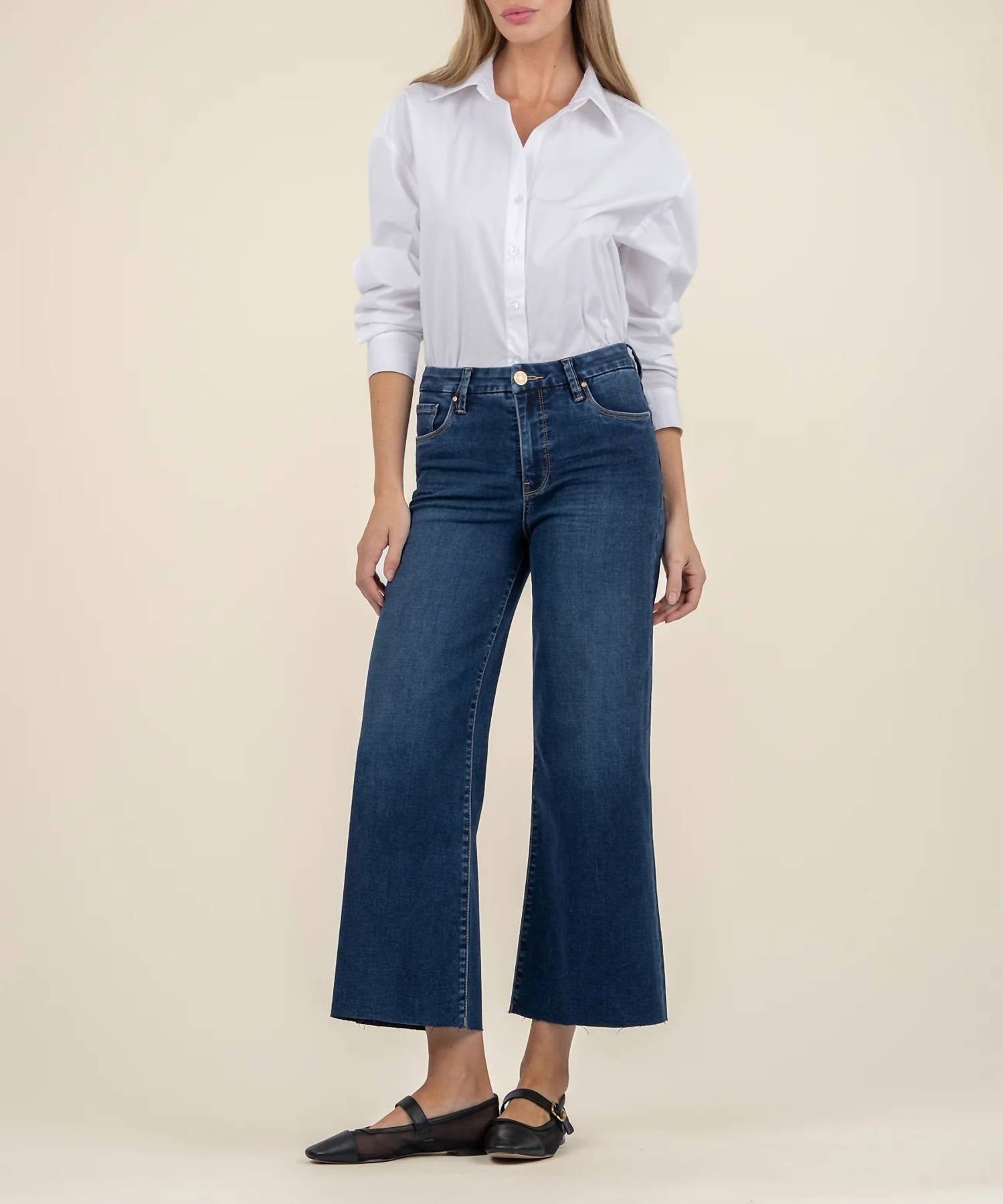 Kut From The Kloth - Meg High Rise Wide Leg Jeans
