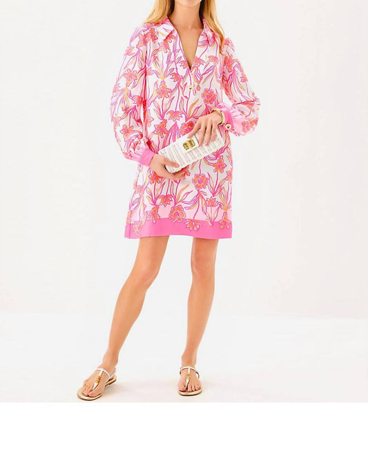 Lilly Pulitzer - Iralanne Shirtdress Lovely Long Steams