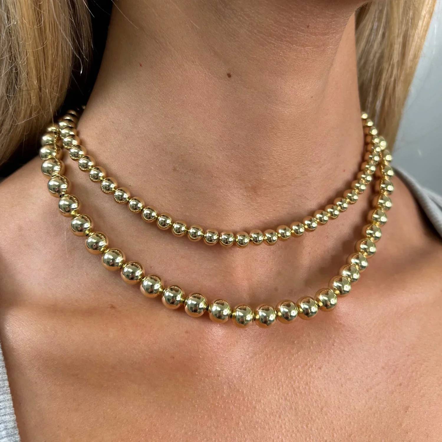 Sahira - Women's Allison Beaded Chain Necklace