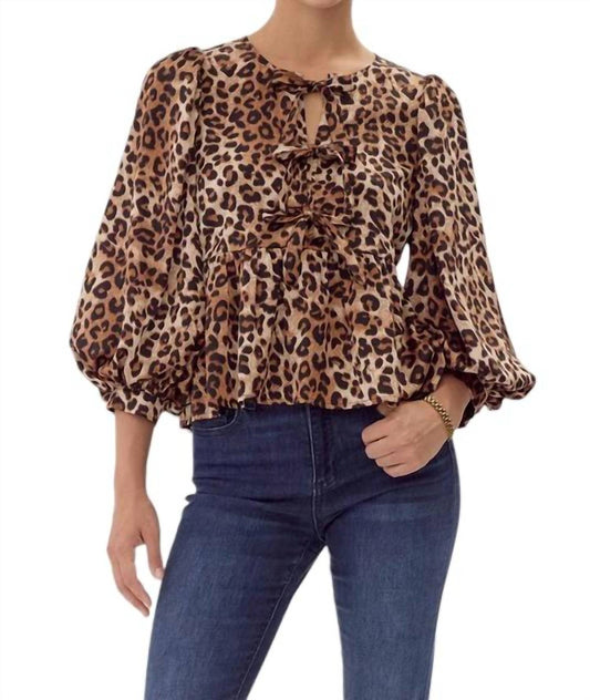 Jodifl - Crazed Cheetah Top