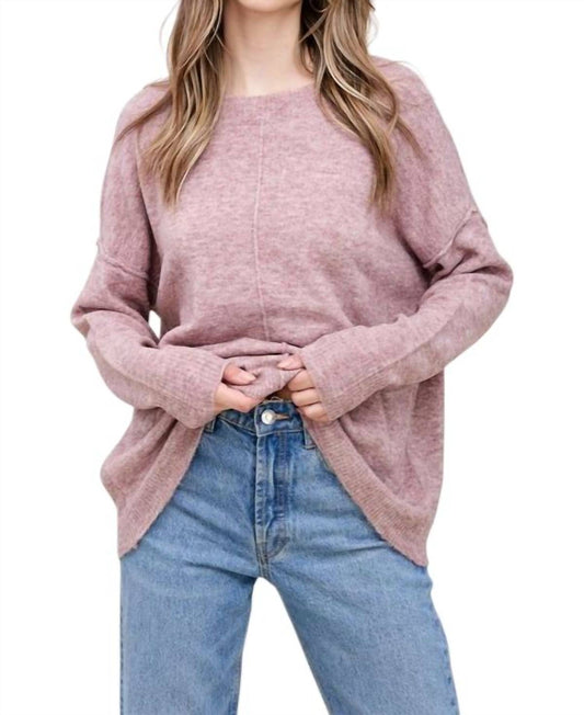 Staccato - Out Seamed Pullover Sweater