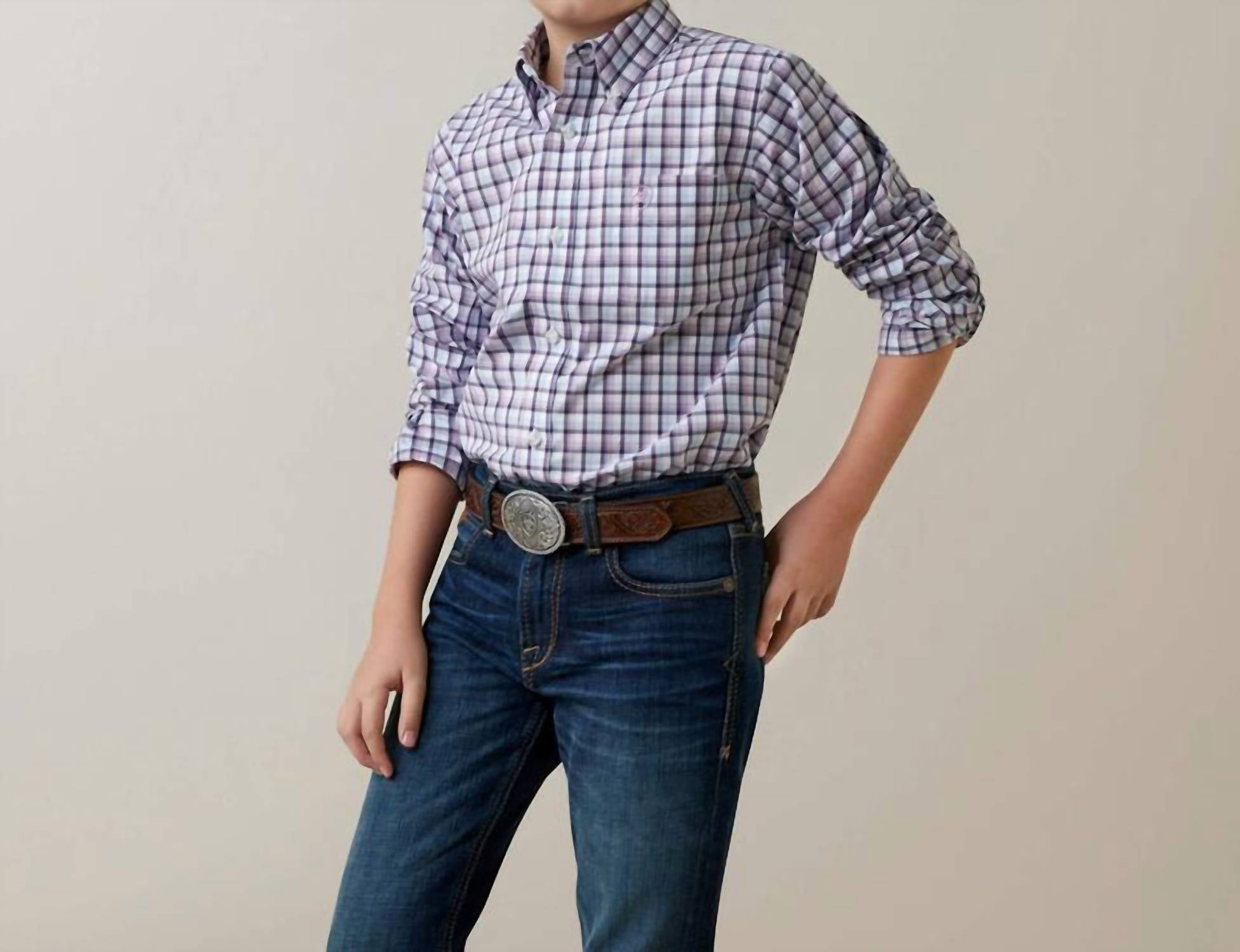 Ariat - Boy's Pro Series Meir Classic Fit Shirt