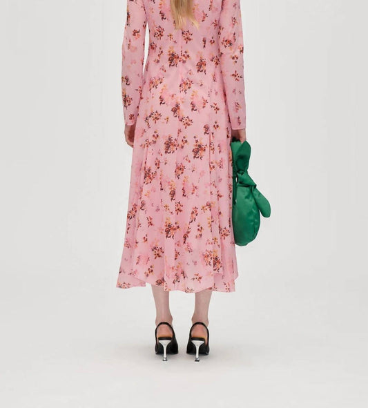 Stine Goya - Long Sleeve Ruffling Dress