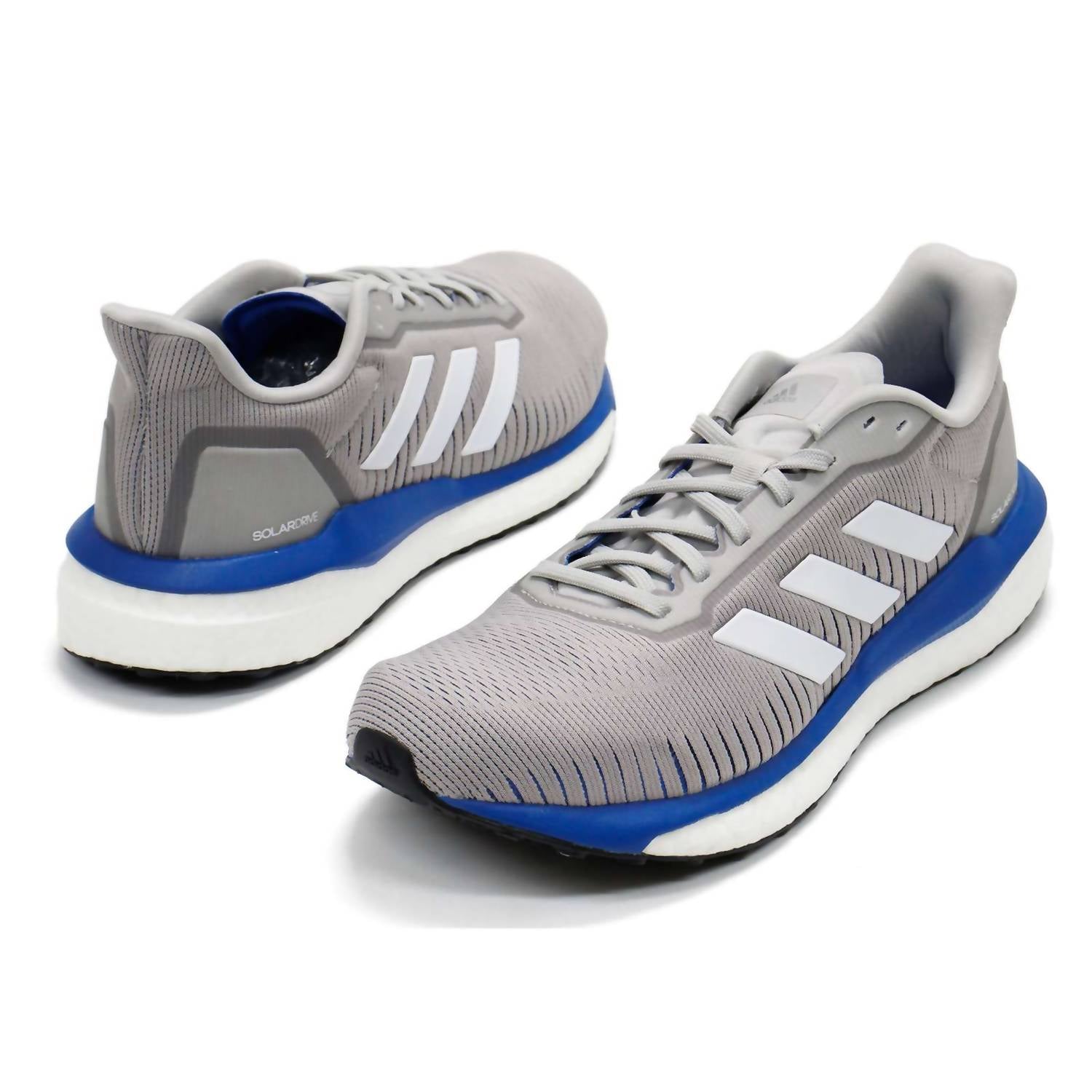 adidas Men's Solar Drive 19 Running Shoes in gray two - men's shoe - view 5