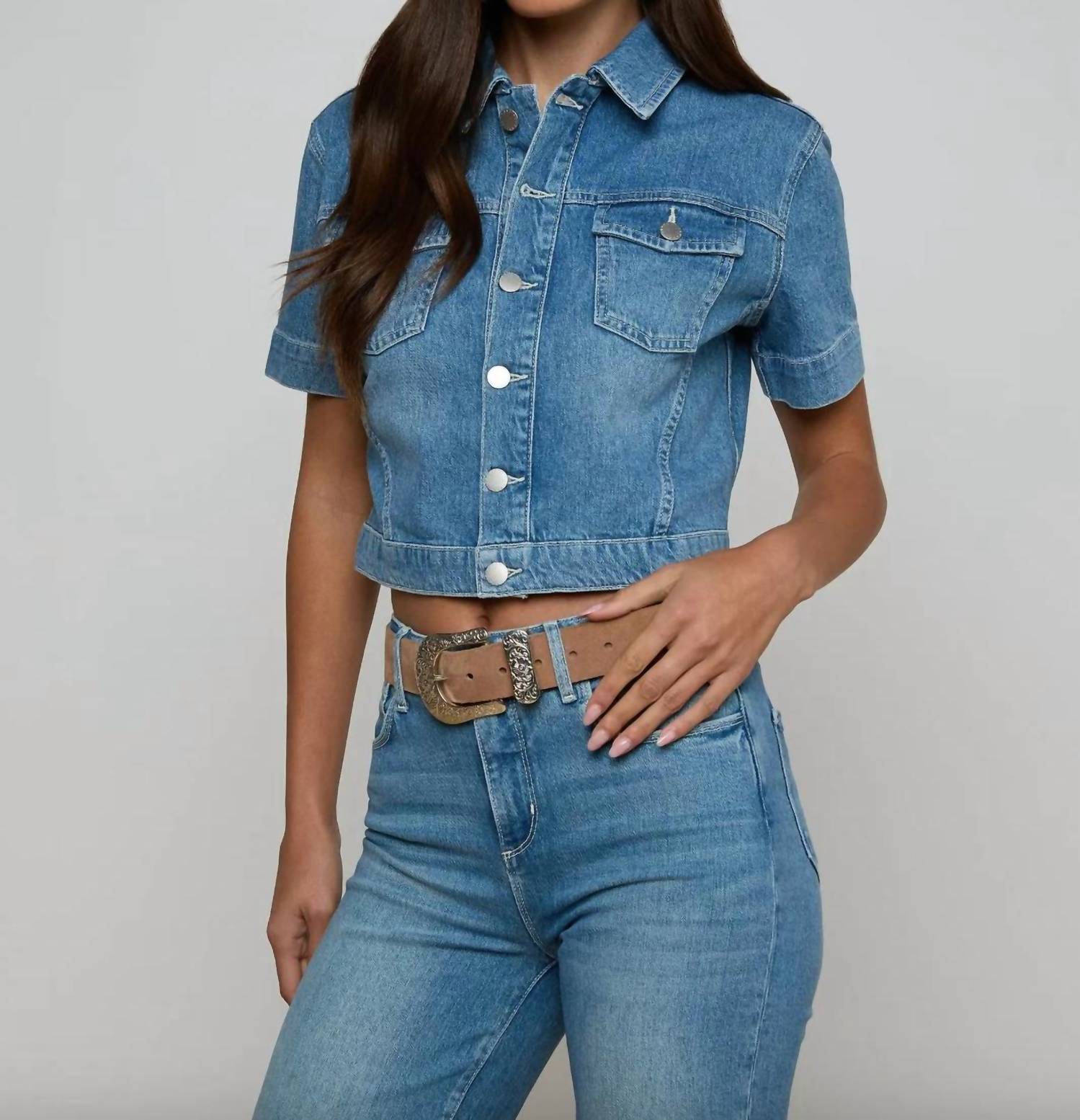 L'Agence - Kirstie Jean Shirt Jacket