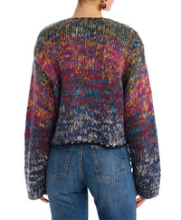 ALLISON NEW YORK Dora Cardigan in rainbow - women's cardigan - alternate view