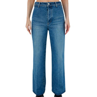 Moussy - Cambria Centerpress Wide-cropped Jean