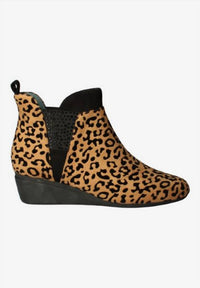 J. Renee - Women's Hemalia Animal Print Booties
