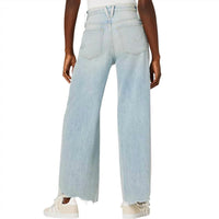 Hudson - Women's James High Rise Wide Leg Barefoot Jean