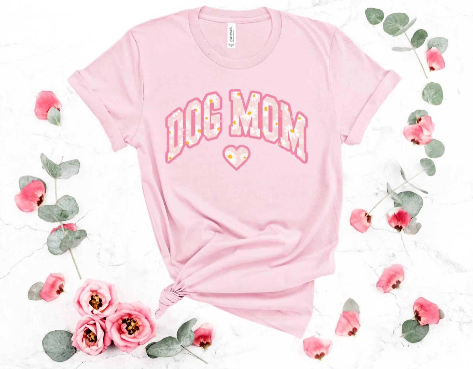 Simply Savvy Shoppe - Women's Dog Mom Daisy Tee