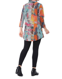 Parsley & Sage - Vanita Three Quarter Sleeve Tunic Top