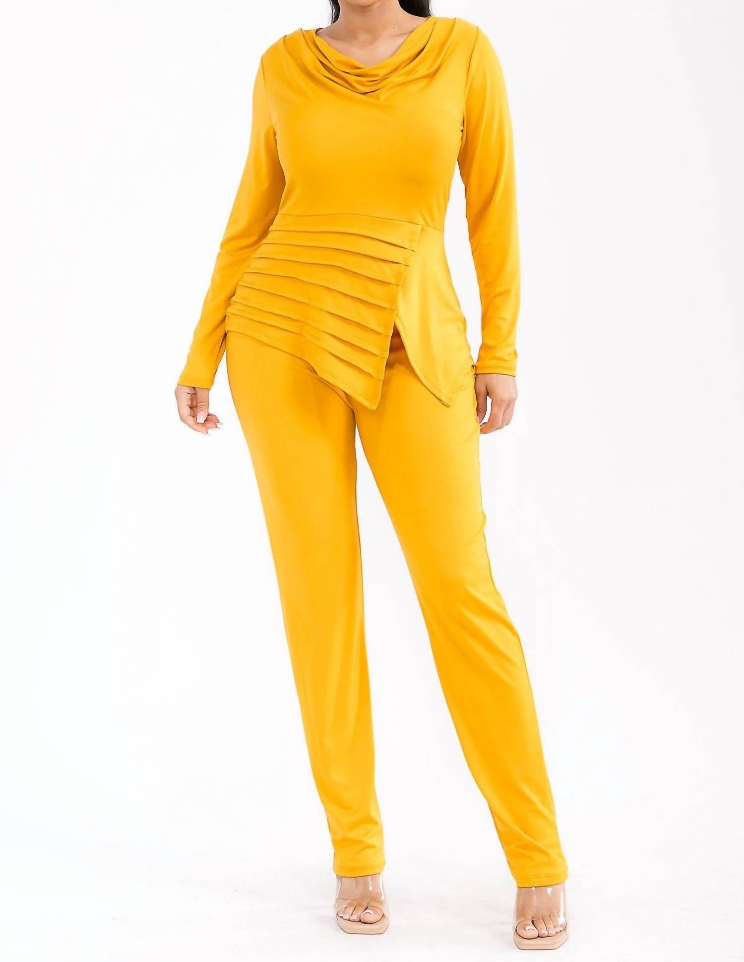 Karen T Design - Solid Color Two Piece Set