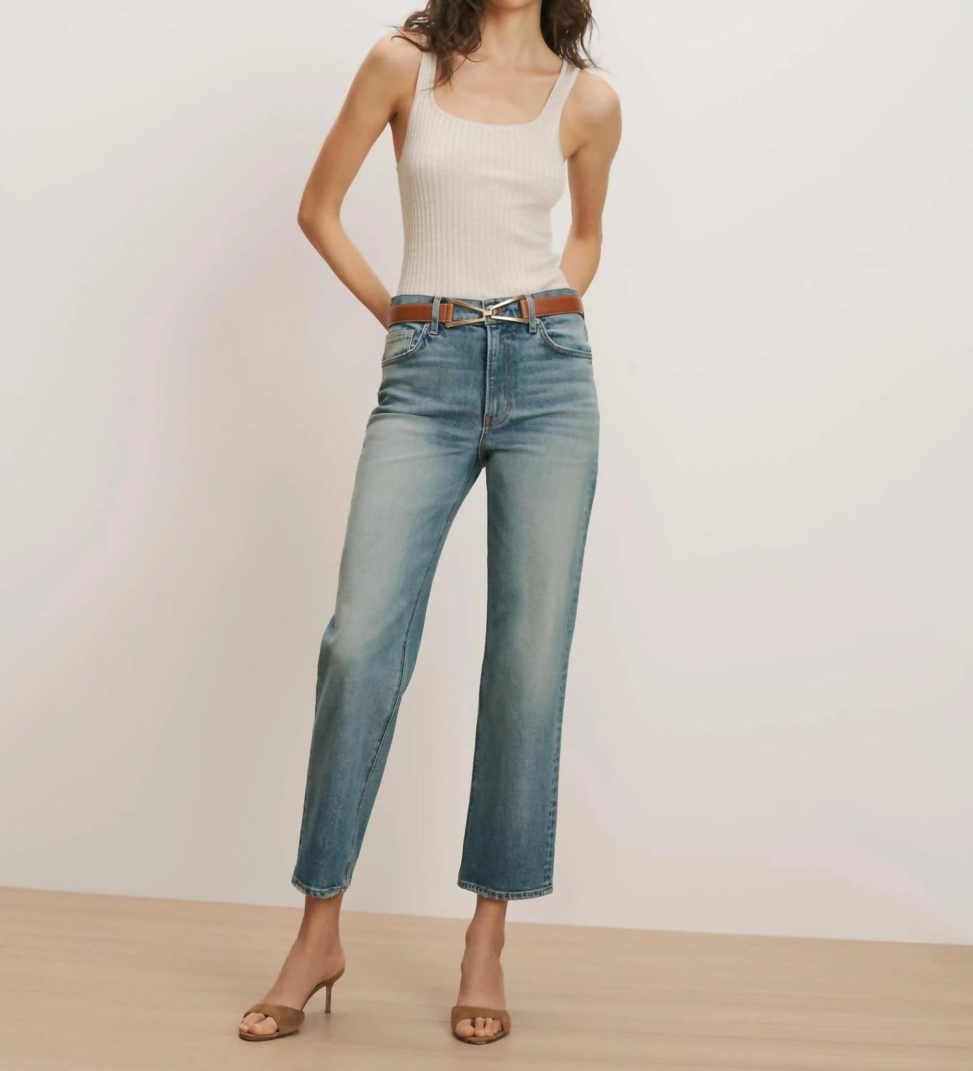 Veronica Beard - Leah Straight-leg Jean Jeans