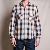 Freenote Cloth - Men's Bodie Straw Plaid Shirt