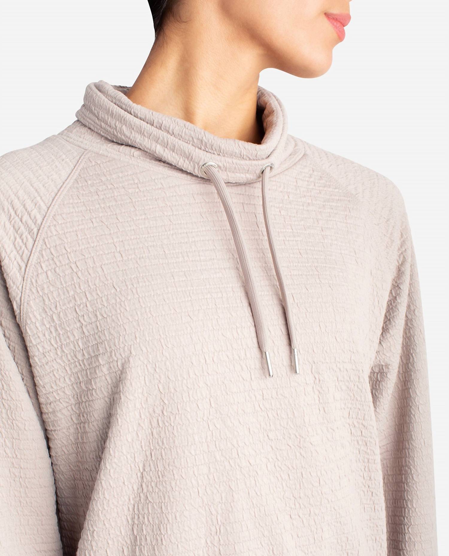 Danskin - Textured Pullover Sweatshirt