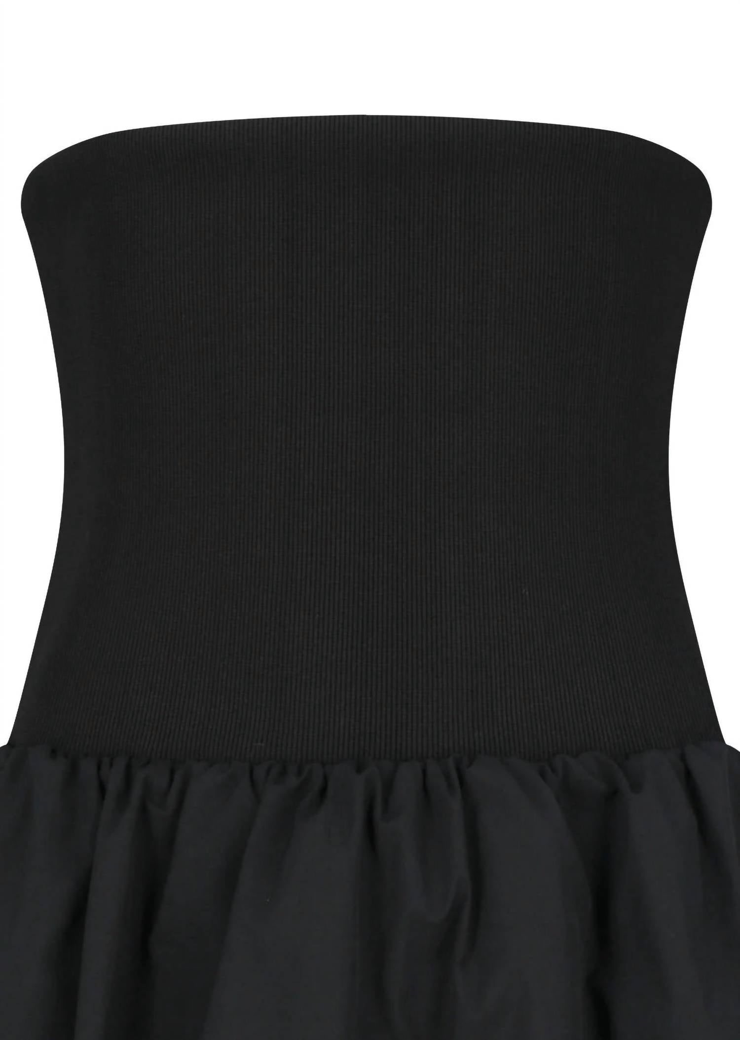 Shop Amomento - Taffeta Shirring Mini Skirt & Top