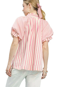 Umgee - Sweet Southern Stripe Top
