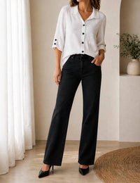 Habitat - Crinkle Crepe Solid Relaxed Camp Shirt