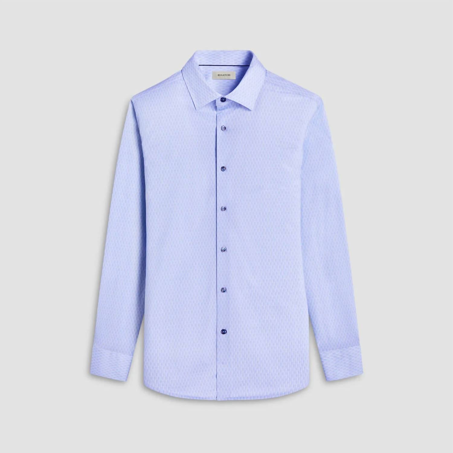 Bugatchi Uomo - James Honeycomb Oooh Cotton Shirt