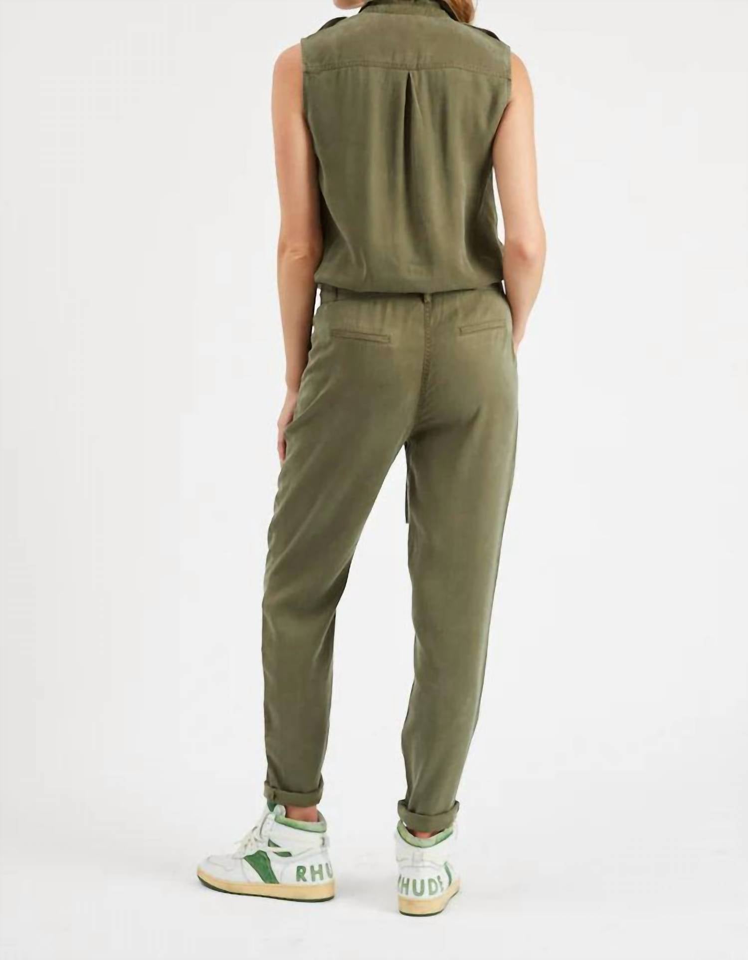 Etienne Marcel - Utility Sleeveless Jumpsuit