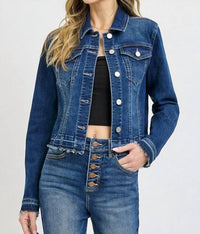 Risen - Alisha Dark Wash Denim Jacket