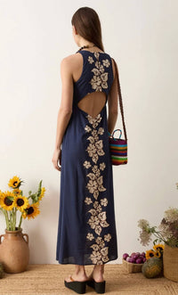 Boteh - Palmetto Column Maxi Dress