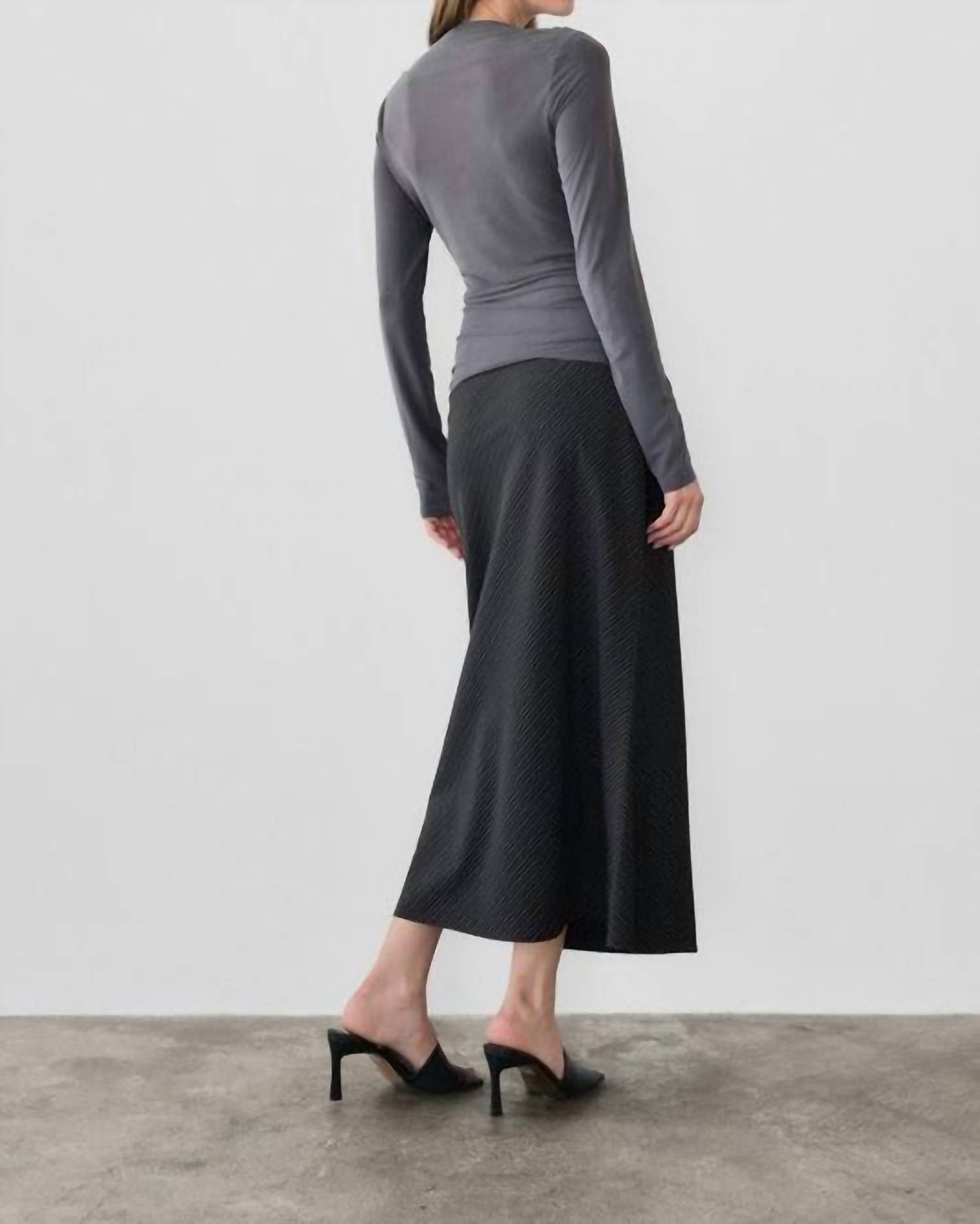 All : Row - Ginny A-line Bias Skirt