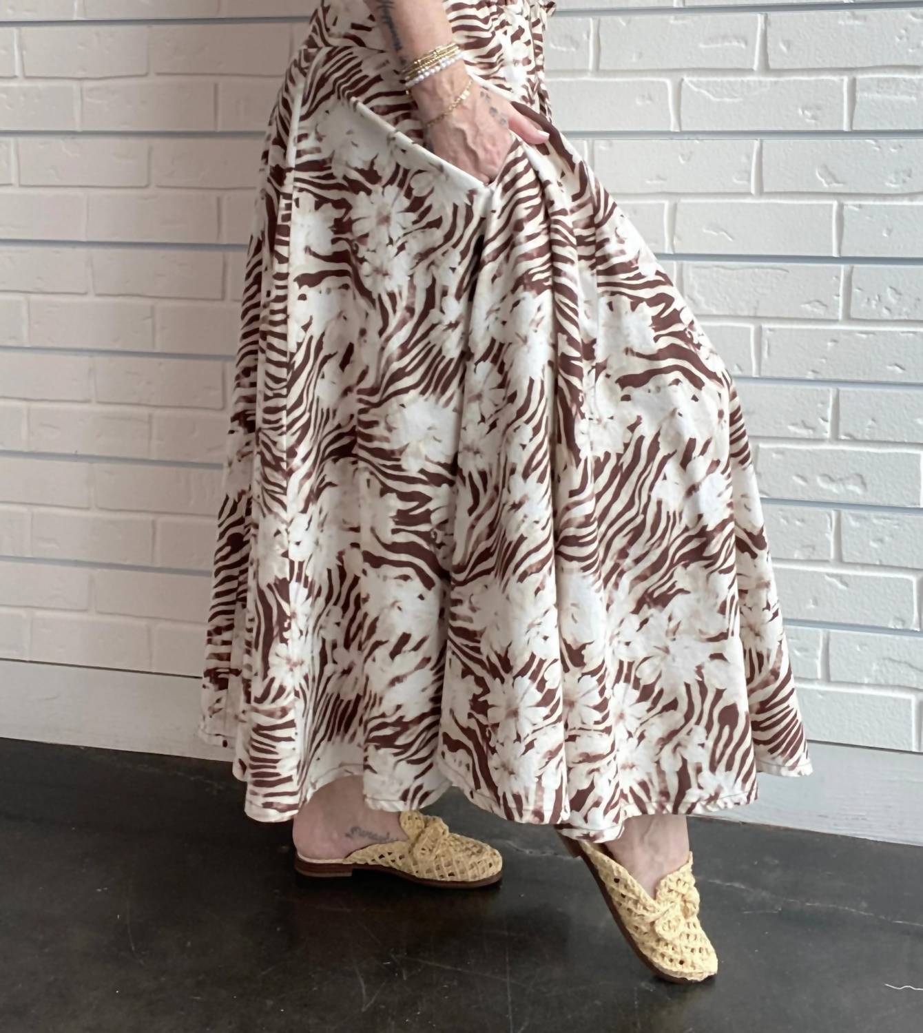 Free People - Zephyr Bustle Convertible Skirt