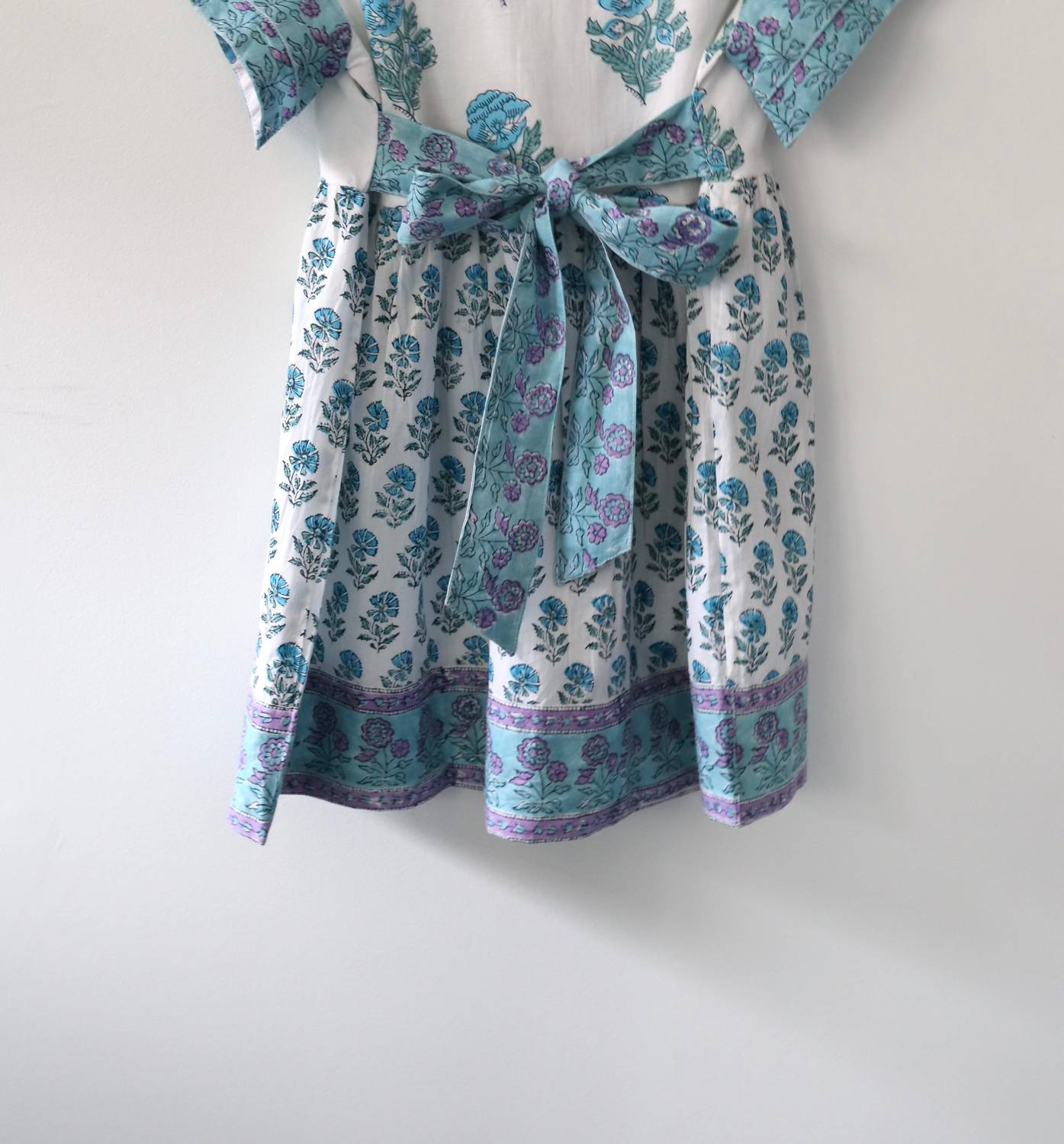 VICTORIA DUNN Girl's Little Callie Dress in capri - kids' dress - detail view