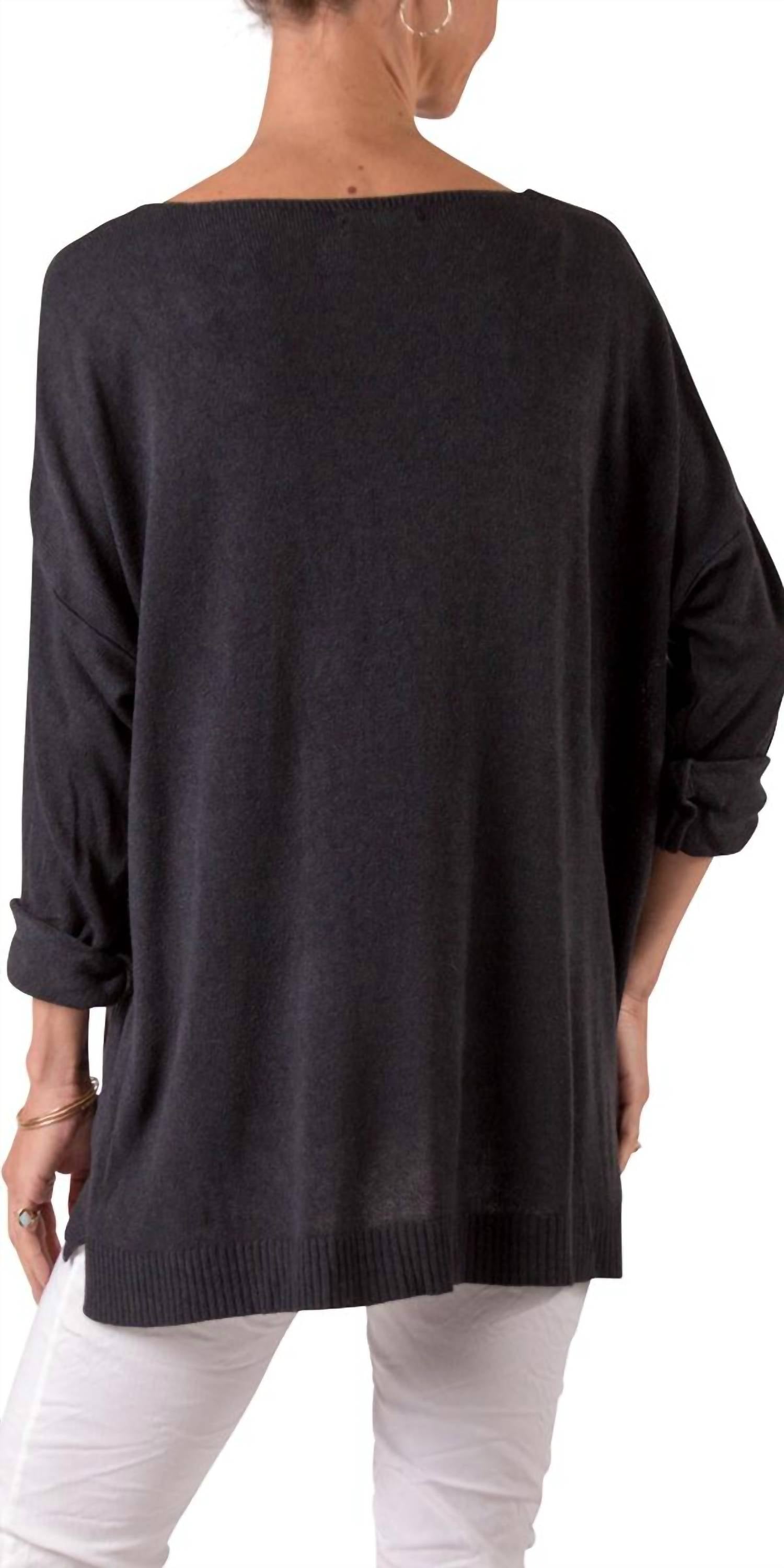 Gigi Moda - Donna Knit V-neck Sweater