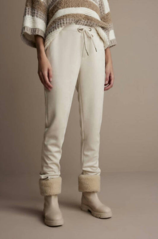 Summum - Trouser Suedine Bonded