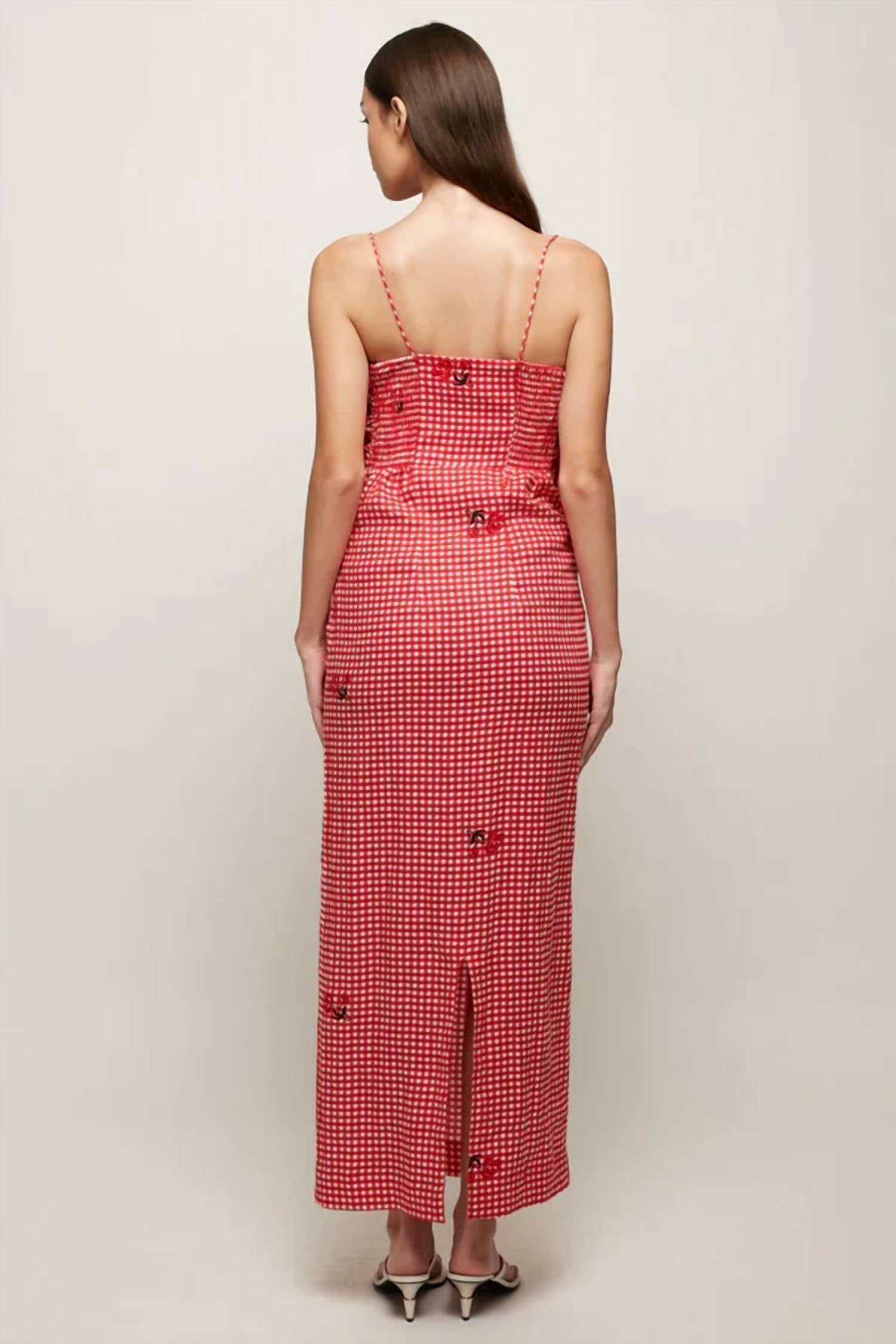 S/W/F - Bow Front Midi Dress