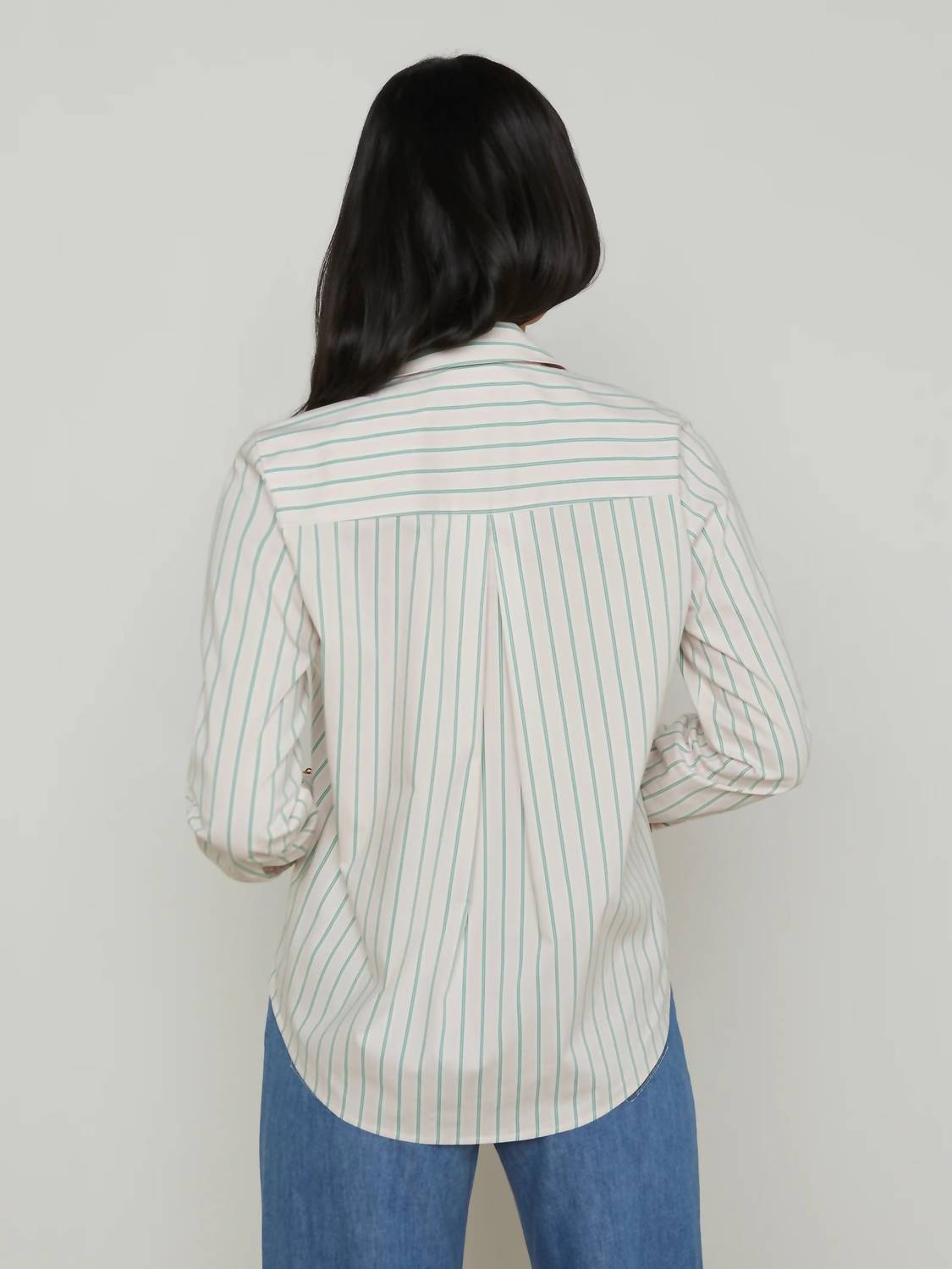 L'Agence - Ellery Poplin Button-down Shirt
