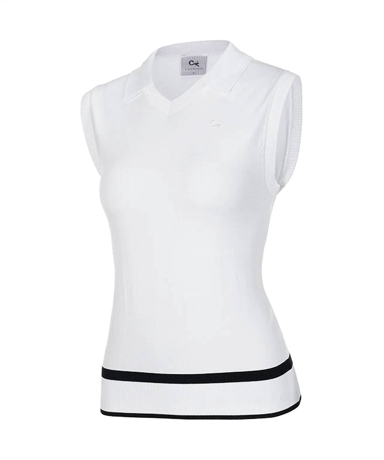 Crision - Women's Standard Sleeveless Knit Top