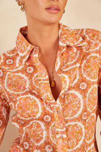 Hannah Artwear - Evelyn Long Sleeve Fitted Shirt