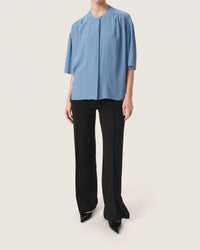 Soaked In Luxury - Layna Half Sleeve Loose Fit Shirt