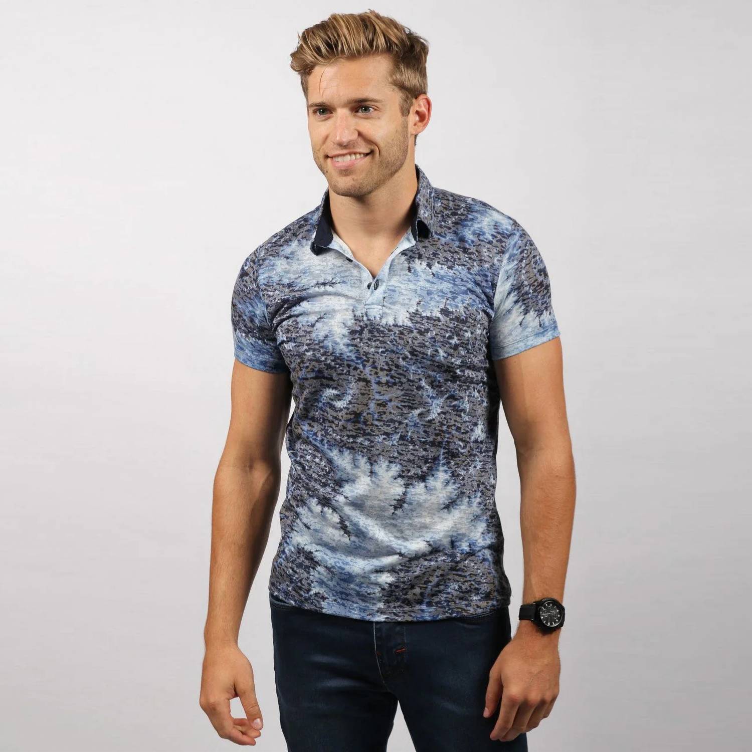 Eight X - Printed Polo Shirt