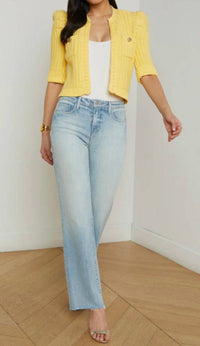 L'Agence - Delilah Crop Cardigan