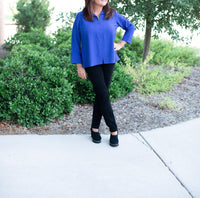 Boho Chic - Pullover V-Neck Top