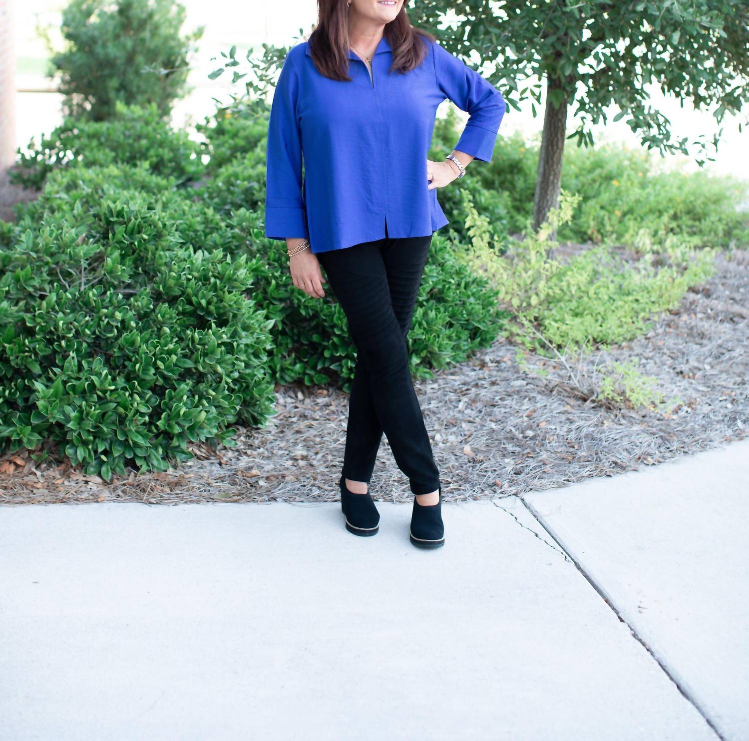 Boho Chic - Pullover V-Neck Top