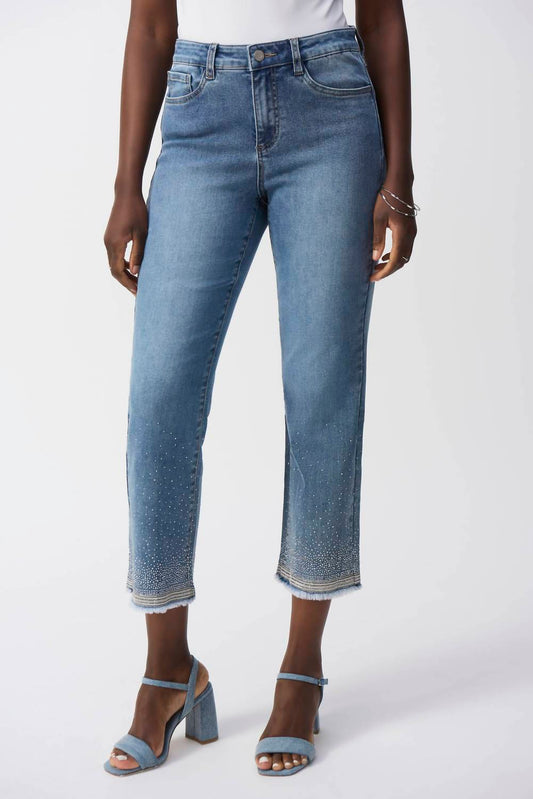Joseph Ribkoff - High Rise Ankle Length Jean