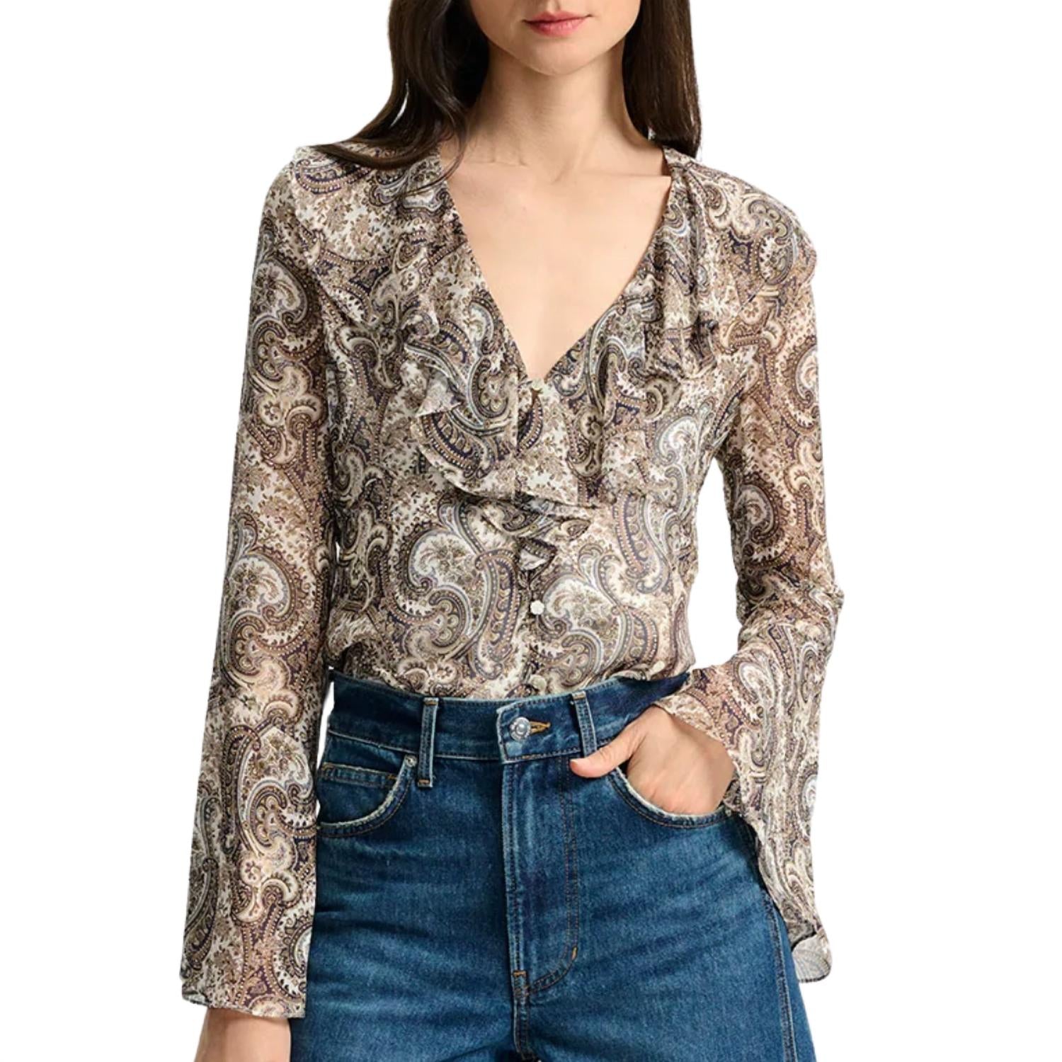 Veronica Beard - Kyrie Silk Blouse