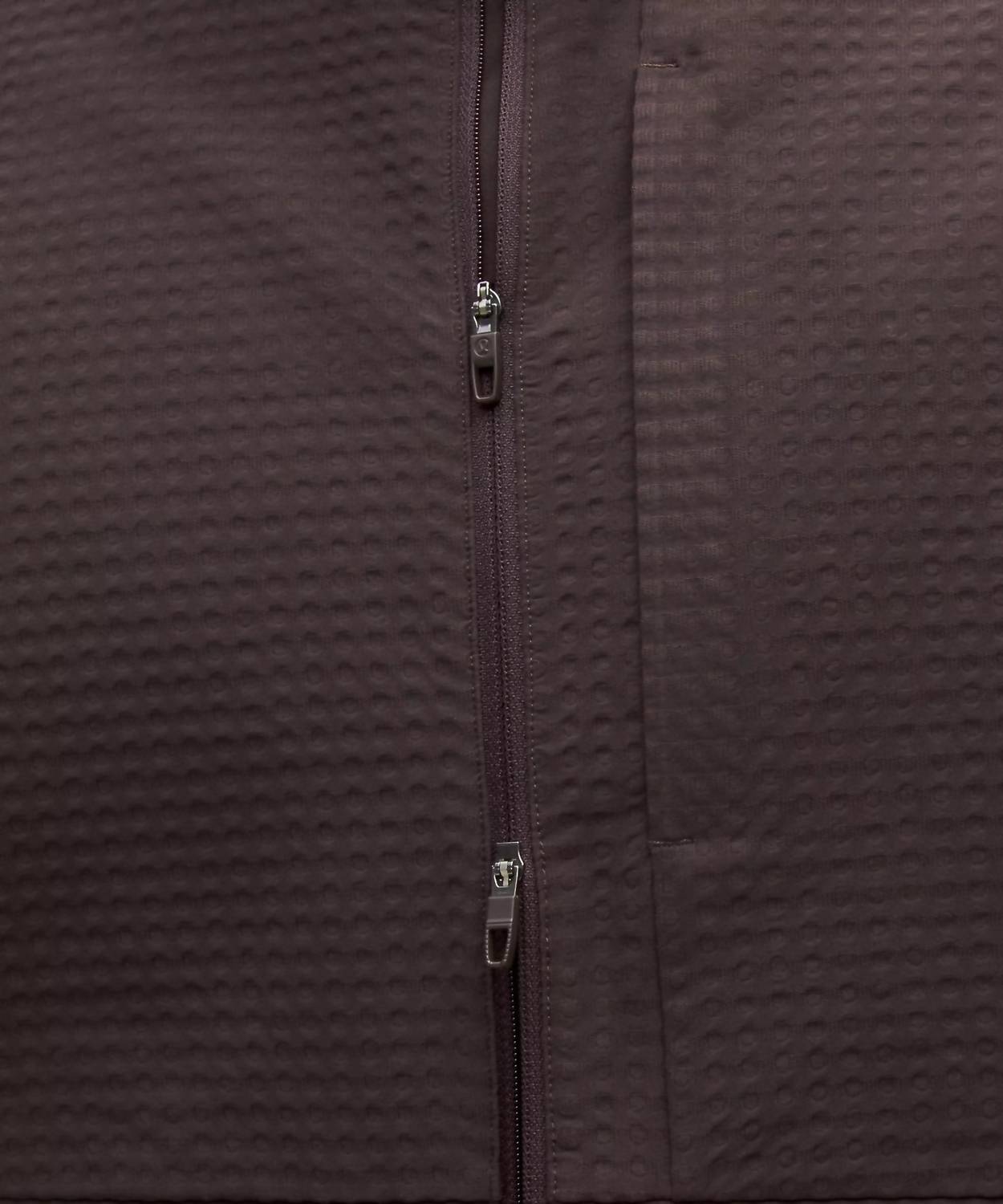 lululemon Grid Fleece Full-zip Jacket in sequoia - men's sweater - view 6
