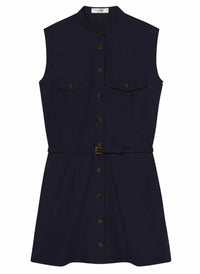 Frame - Safari Sleeveless Mini Dress