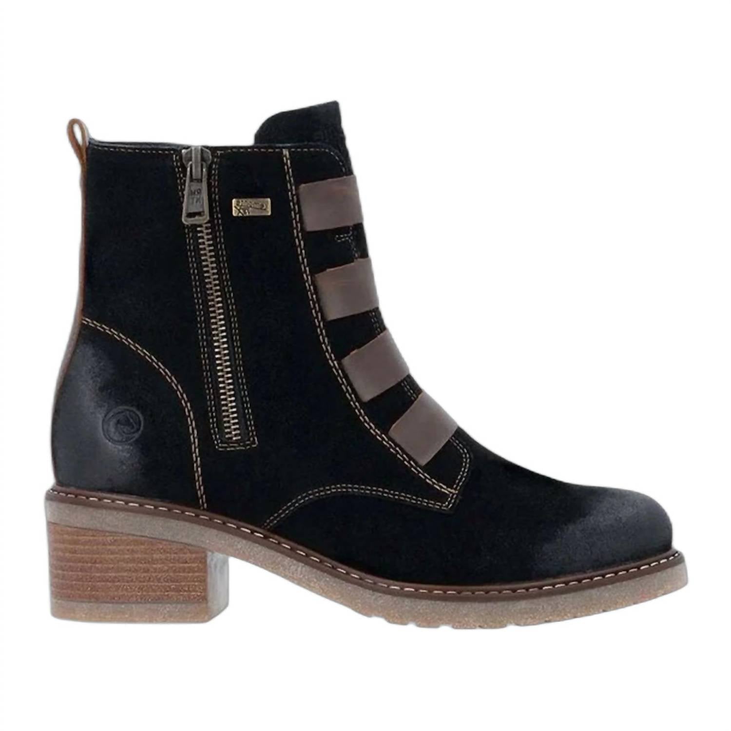 Remonte - Women's Real Leather Mid Height Boots