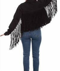 Scully - Women's Denim Jacket With Fringe