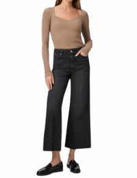 Paige - Parvati Sweetheart Neck Rib Sweater
