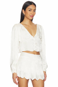 For Love & Lemons - Locked Heart Top