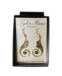Tyler Haas - Women's Spiral Drop Earrings