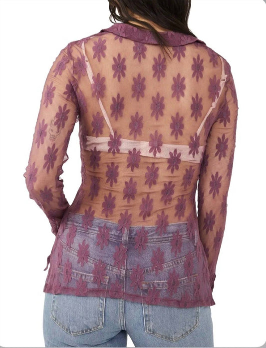 Free People - Flower Fields Long Sleeve Shirtee